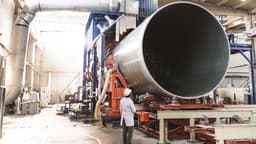 Industrial construction project