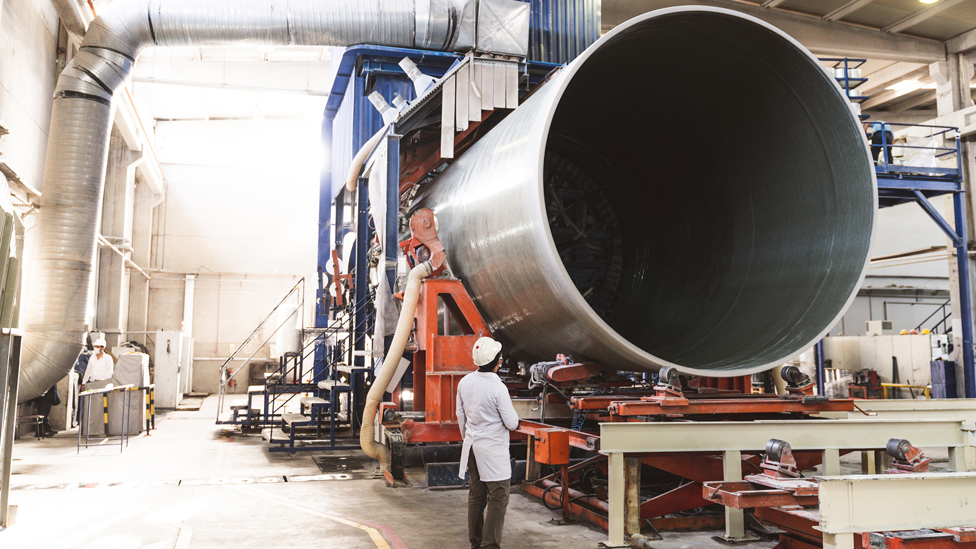 Industrial construction project